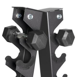 GladiatorFit  Rastrelliera in acciaio per 10 paia di manubri GladiatorFit 