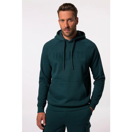 JP1880  felpa per il fitness con cappuccio, fino alla tg. 7XL 