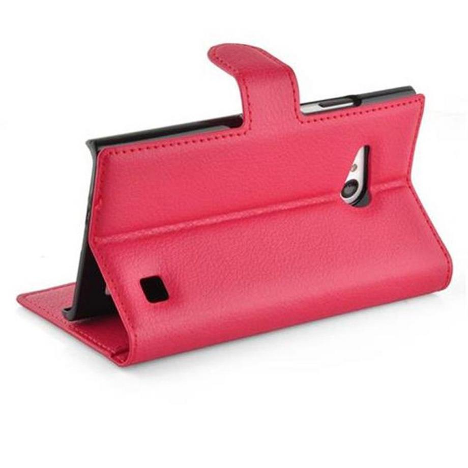 Cadorabo  Hülle für Nokia Lumia 730 Standfunktion, Kartenfach 