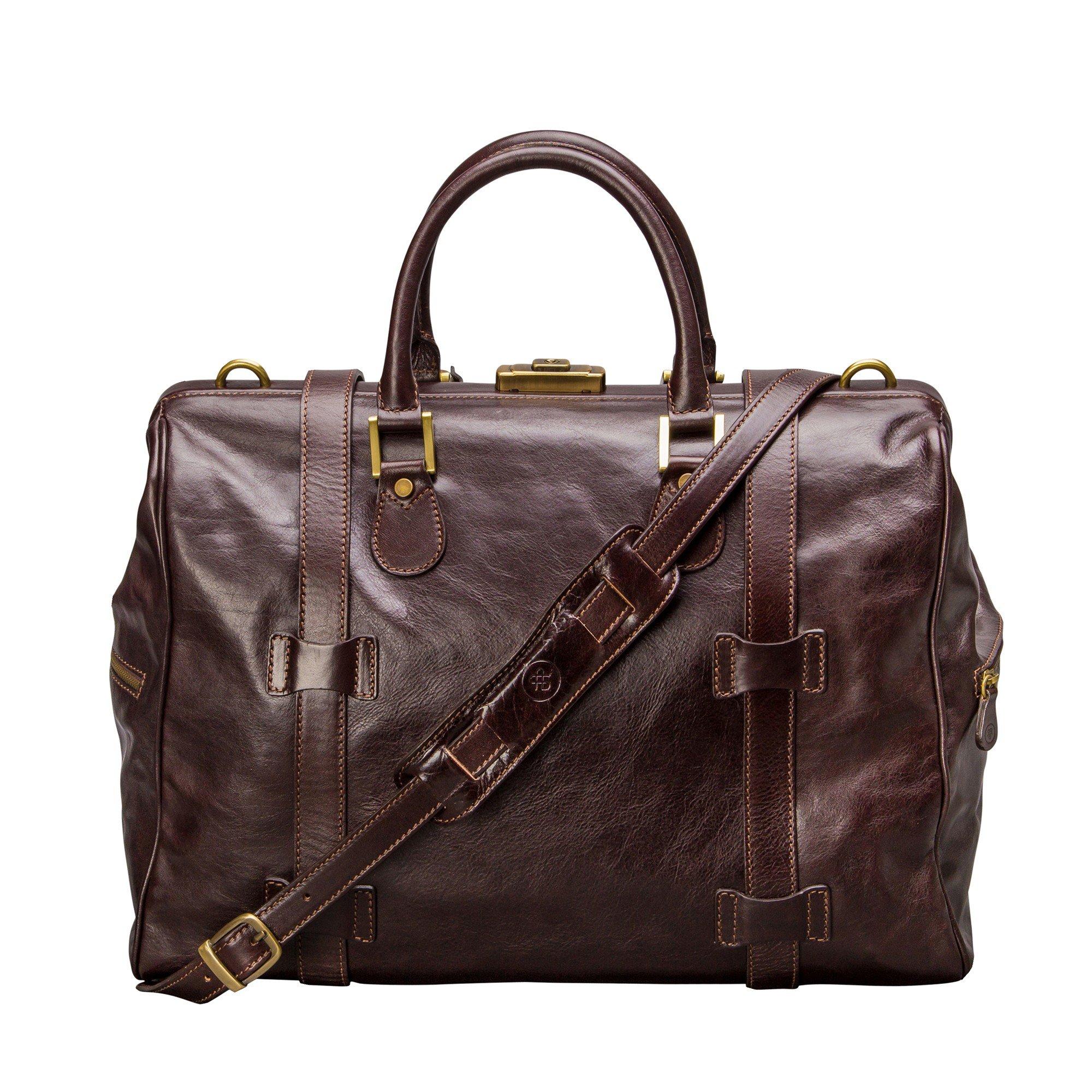 Maxwell Scott  Gassano M - Leder Reisetasche 