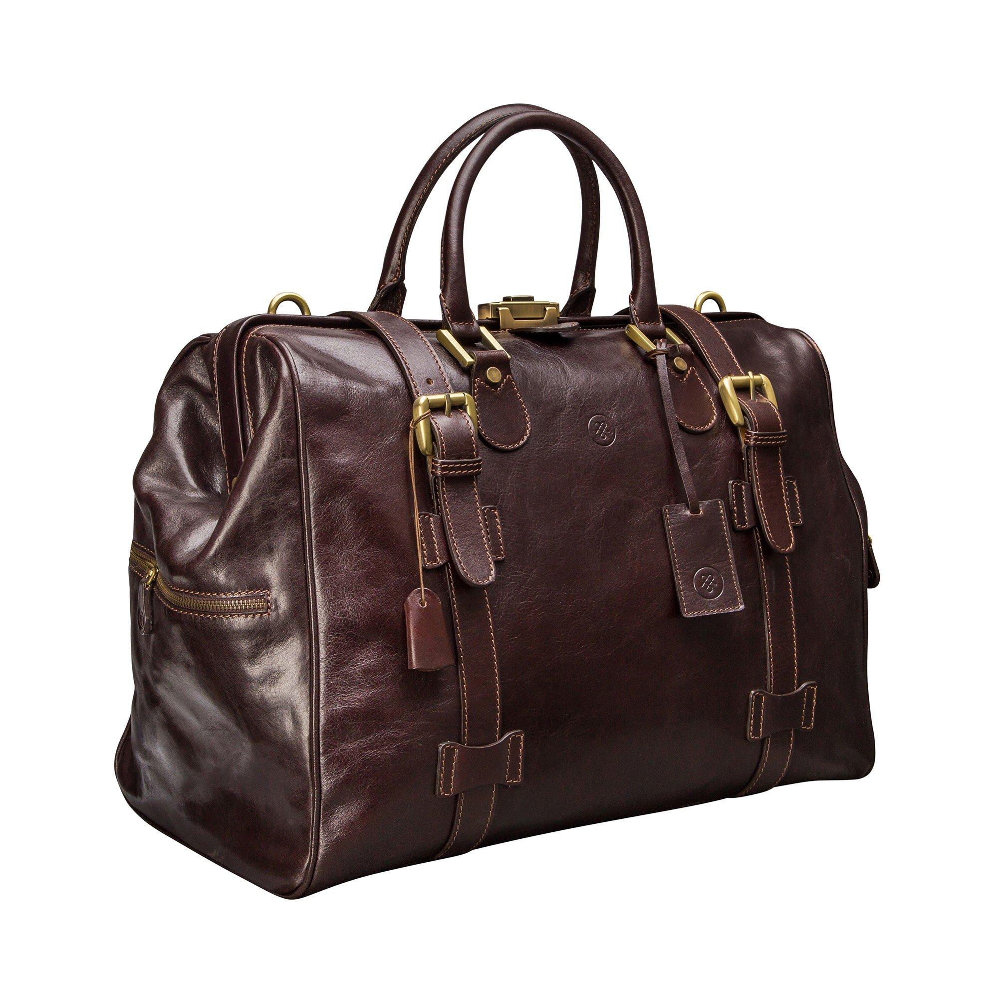 Maxwell Scott  Gassano M - Leder Reisetasche 