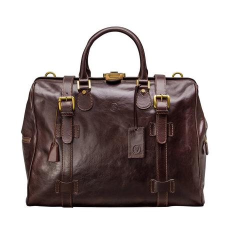 Maxwell Scott  Gassano M - Leder Reisetasche 