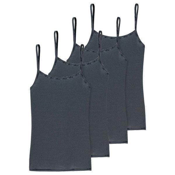 Image of 4er Pack Modal Essentials - Spaghettitop Damen Blau M