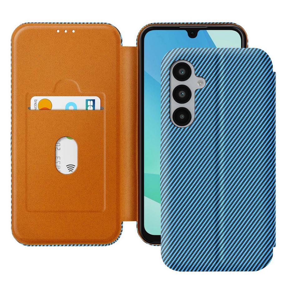 Étui Folio Samsung A16 Carbone