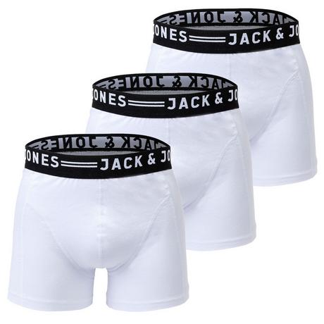 JACK & JONES  Boxer  Paquet de 3 Stretch-SENSE TRUNKS 3 PACK 