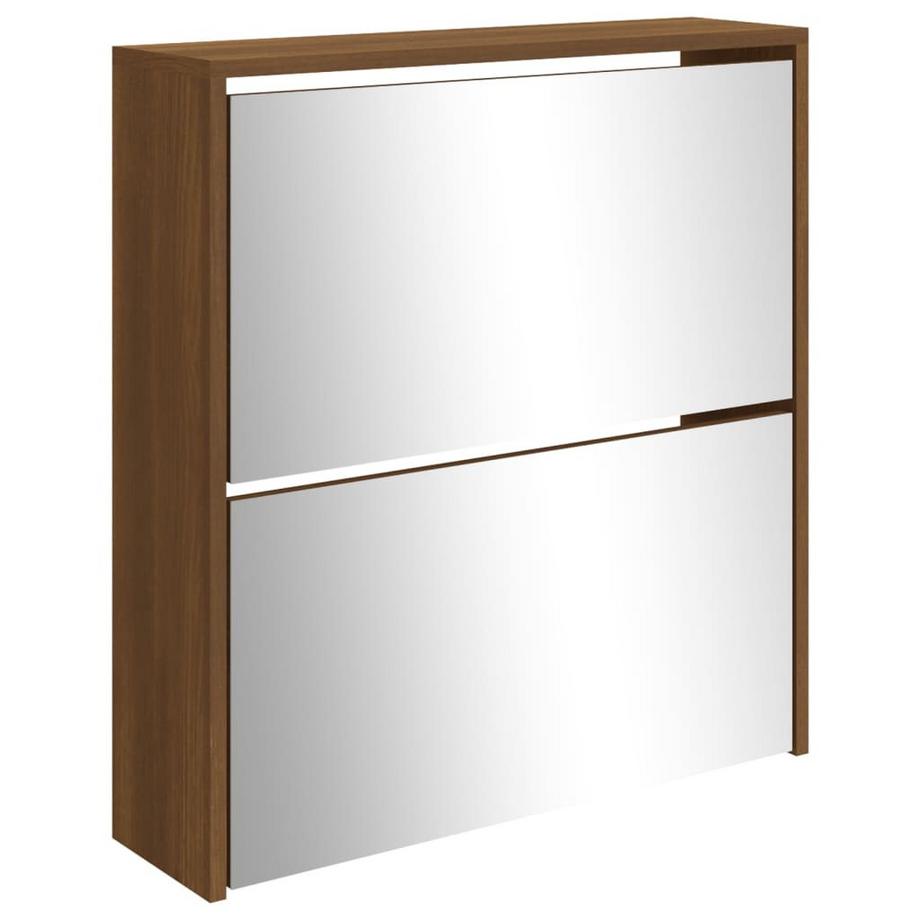 VidaXL Armoire à chaussures bois d'ingénierie  