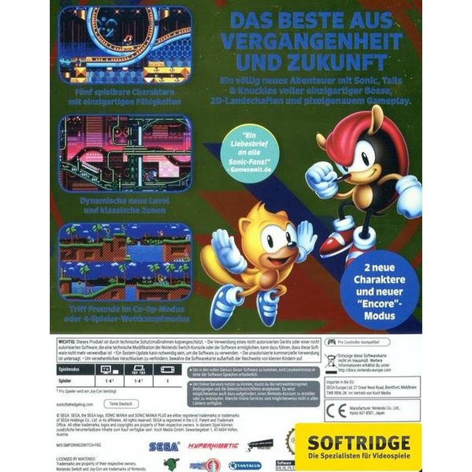 SEGA  Sonic Mania Plus 