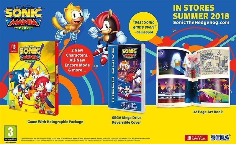 SEGA  Sonic Mania Plus 