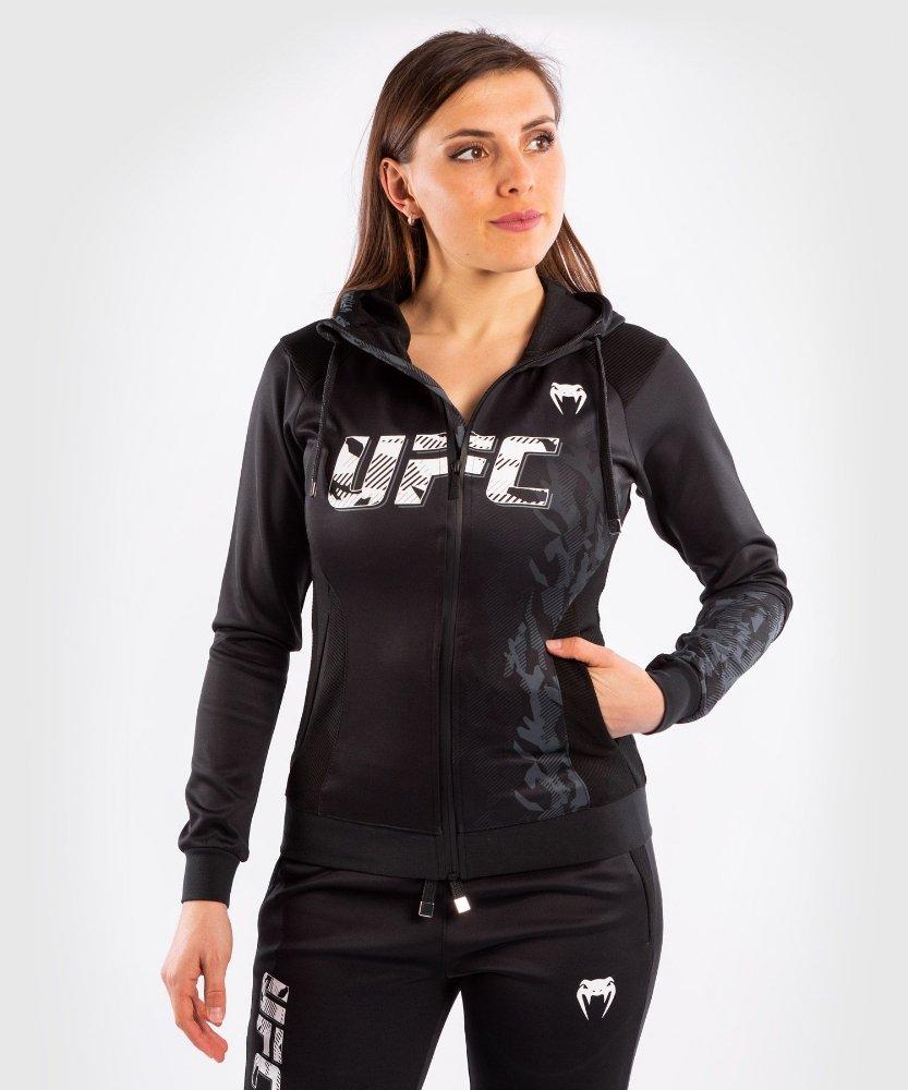 Image of Ufc Authentic Fight Week Kapuzenpullover Mit Reißverschluss Damen Schwarz L