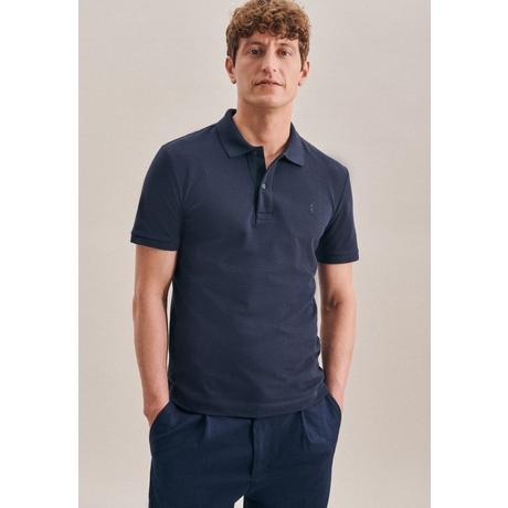 Seidensticker  Polo Slim Fit Kurzarm Uni 