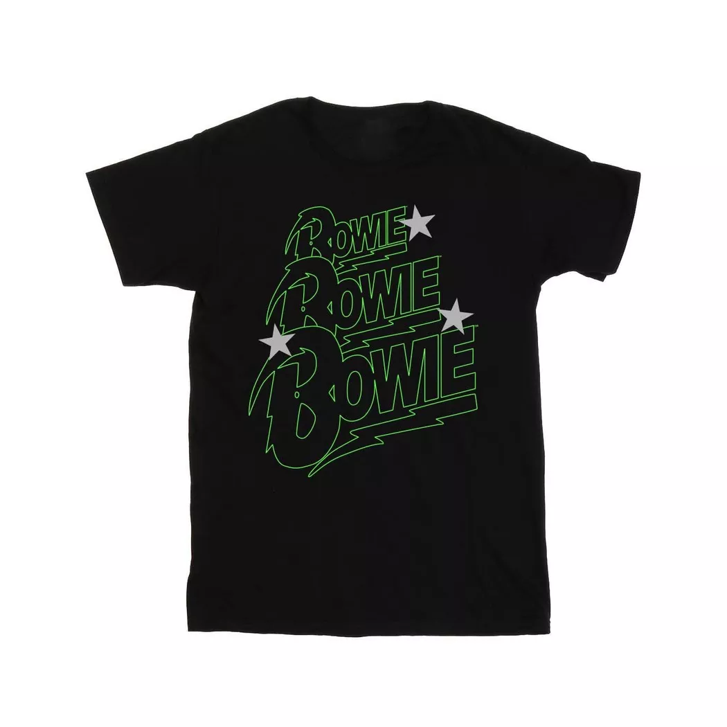 David Bowie - TShirt, für Damen, Schwarz, Größe XL