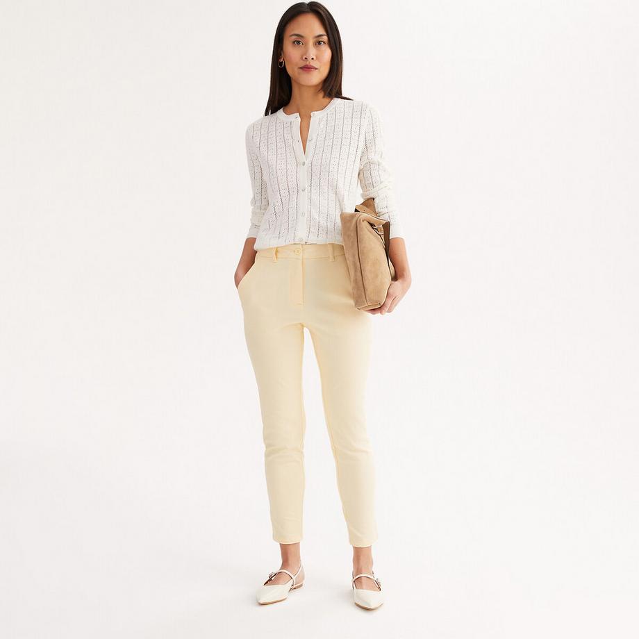 La Redoute Collections Pantalon droit chino  