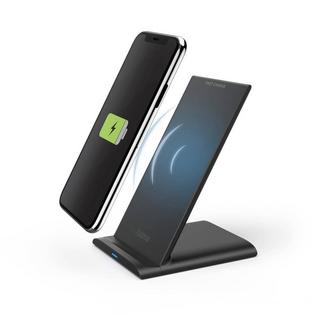 hama  Induktions-Ladegerät 2000 mA QI-FC10S  Ausgänge Induktionslade-Standard Schwarz 