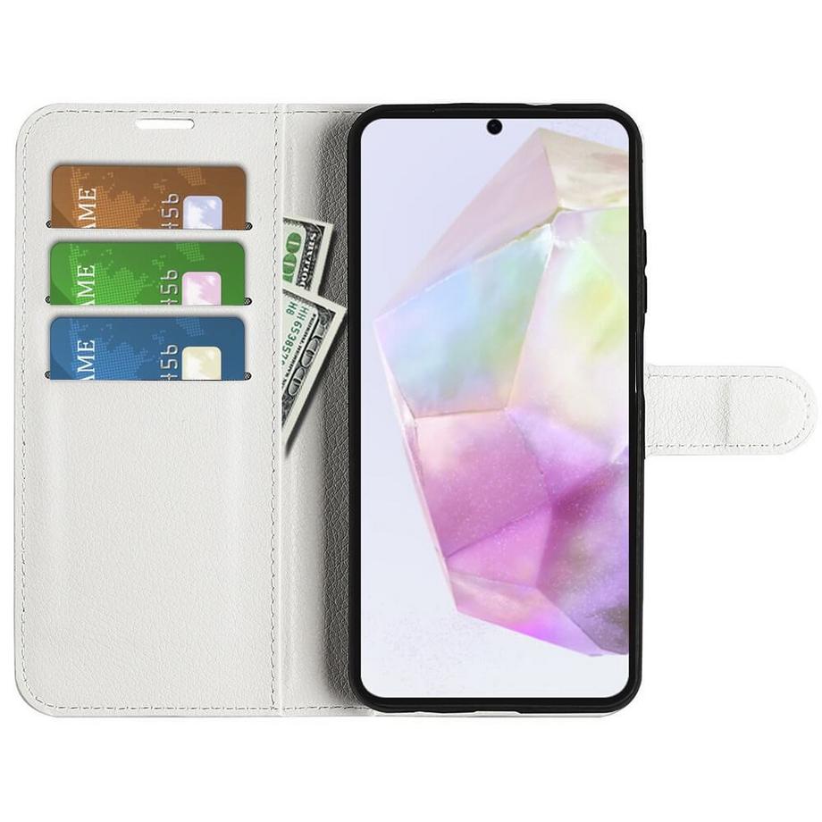 Cover-Discount  Galaxy A36 5G / A56 5G - Leder Etui Hülle 