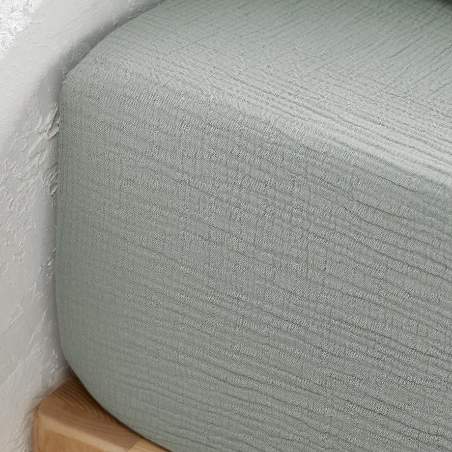 La Redoute Intérieurs Drap-housse Kumla en mousseline de coton  