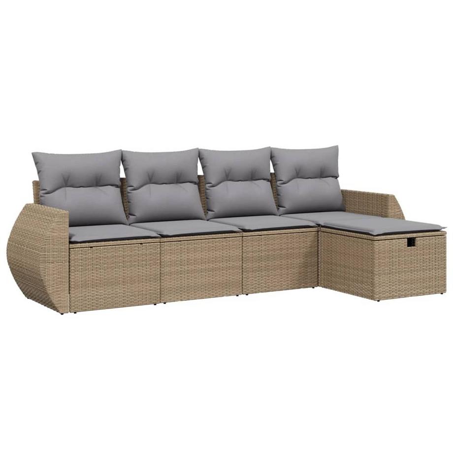 Garten sofagarnitur poly-rattan