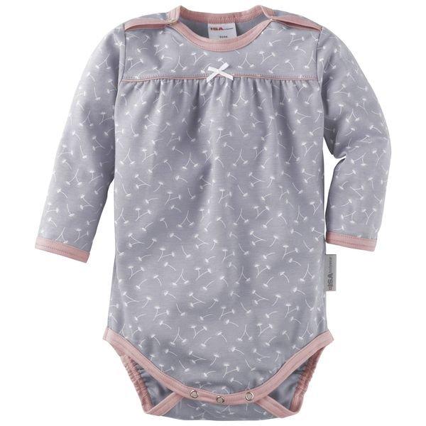 Image of Body Langarm, Rundhals Unisex Flieder 74-80