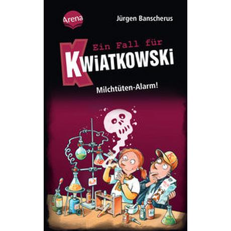 Ein Fall für Kwiatkowski (27). Milchtüten-Alarm! Banscherus, Jürgen; Butschkow, Ralf (Illustrationen) Copertina rigida 