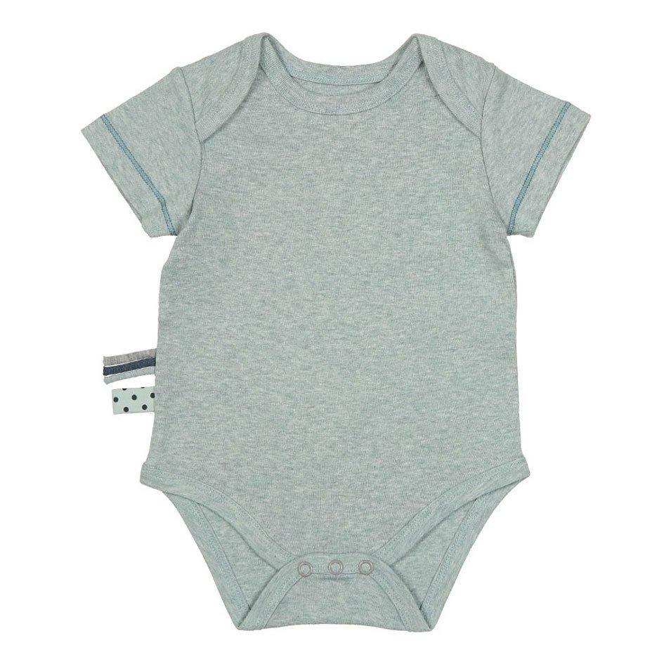 Image of Kurzarm-body Unisex Pastellgrün 0-3M