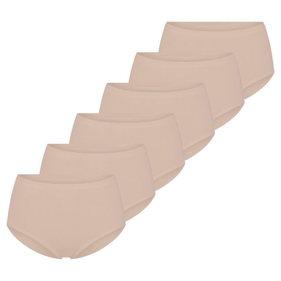 6er Pack GO Daily Cotton - High Waist Panty