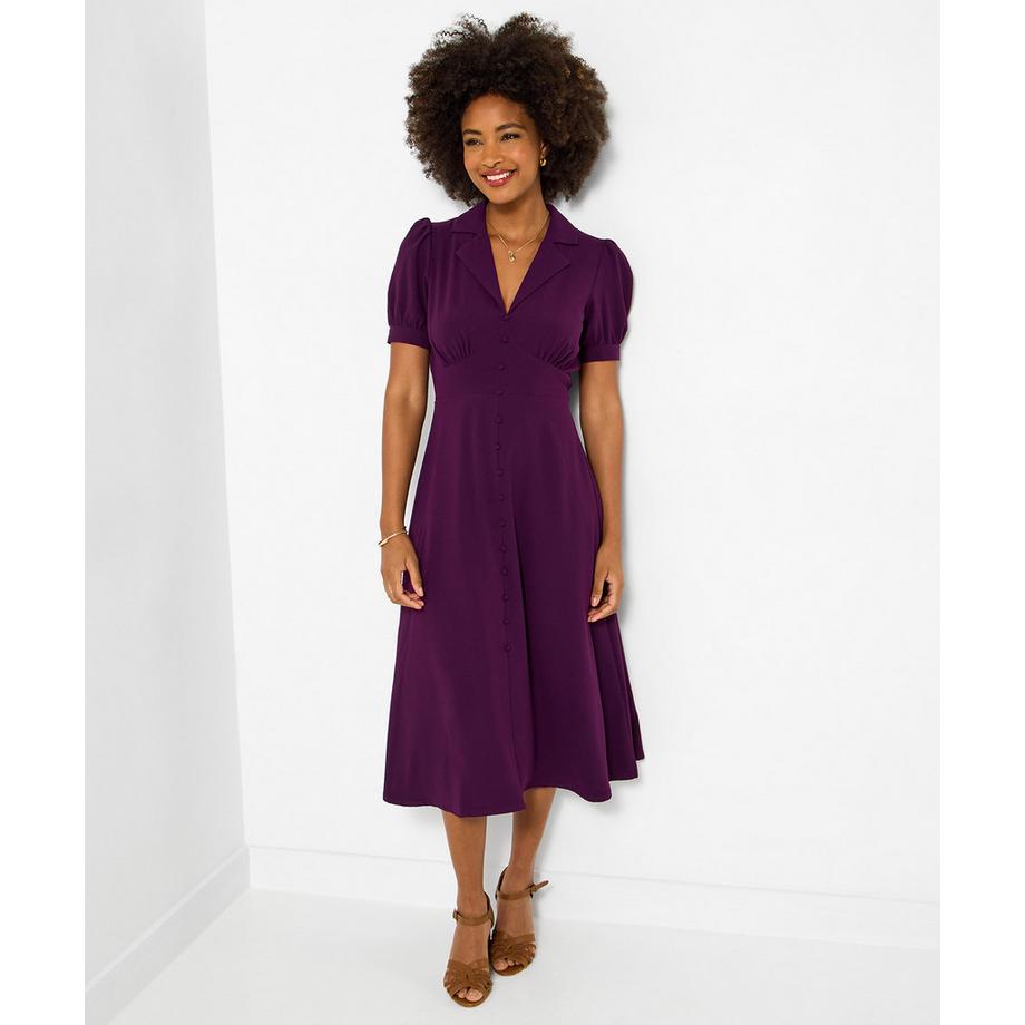 Kleid im Retro-Stil mit Blumenmuster