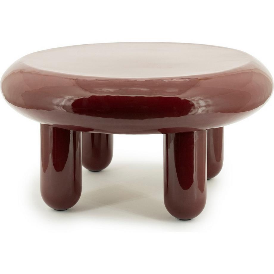 mutoni Tavolino Balloon bordeaux 70x70  