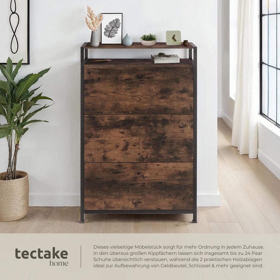 Tectake Scarpiera Buffalo  stile industriale  