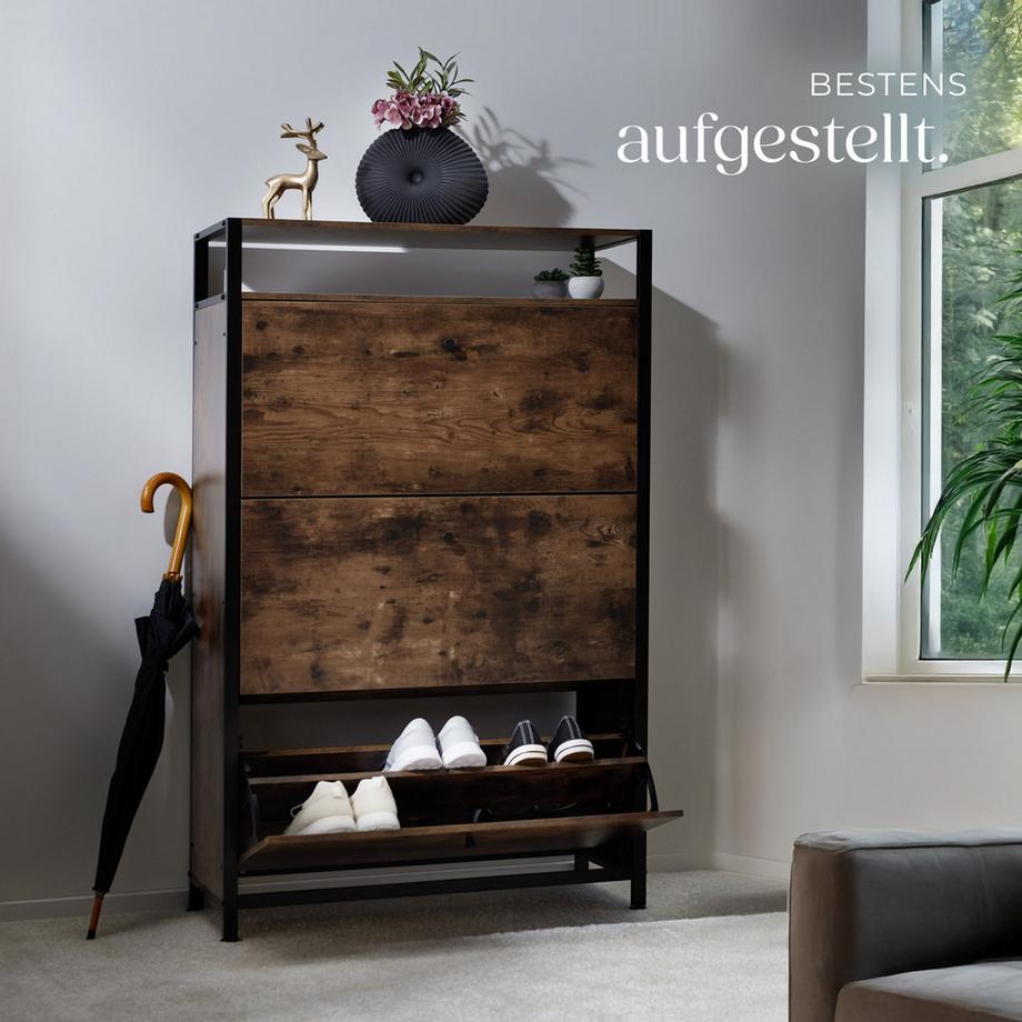 Tectake Scarpiera Buffalo  stile industriale  