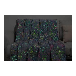 Flair Schmetterling Leucht-Kuscheldecke  