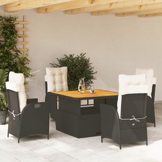 VidaXL set da pranzo da giardino Polirattan  