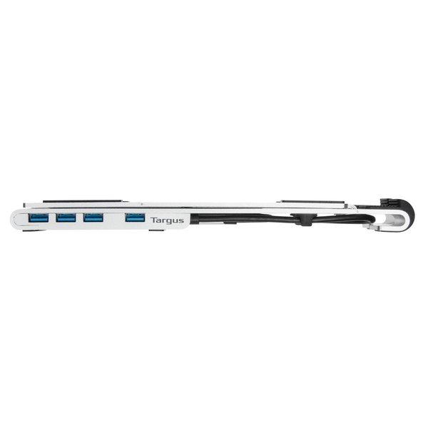 Targus  AWU100205GL Support de livres Supports de Notebook Argent 39,6 cm (15.6") 