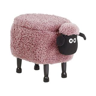 Beliani Sgabello en Poliestere Moderno SHEEP  