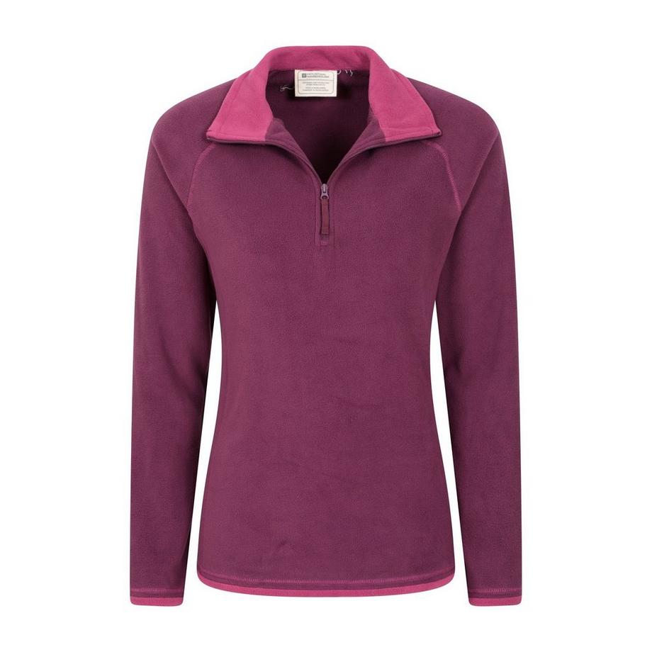 Mountain Warehouse Montana Fleece Oberteil mit halbem Reissverschluss  