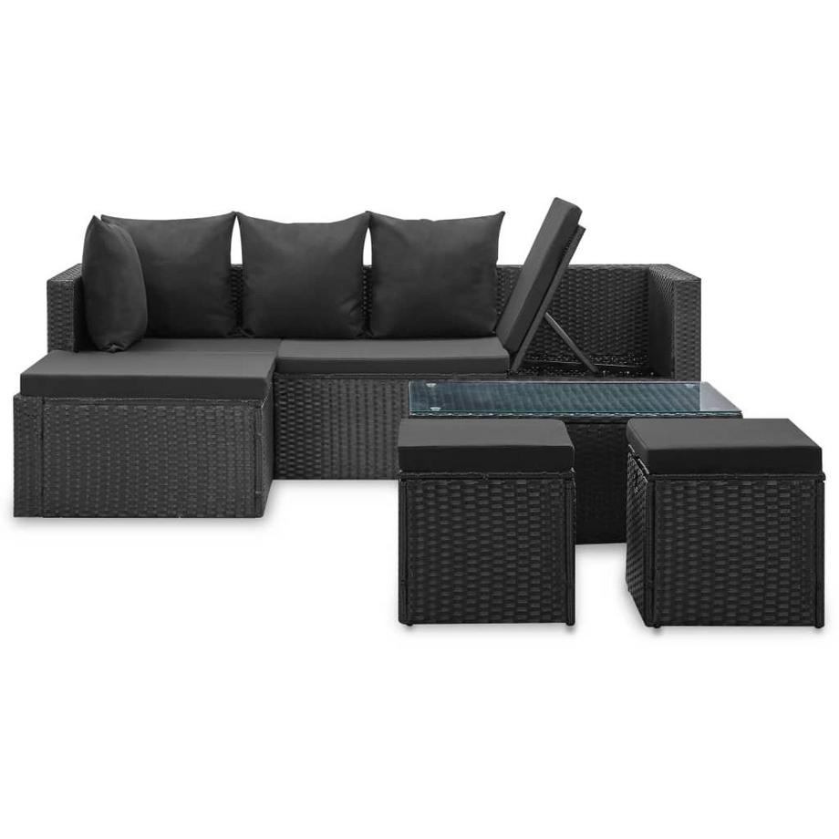 VidaXL Gartenmöbel-set poly-rattan  