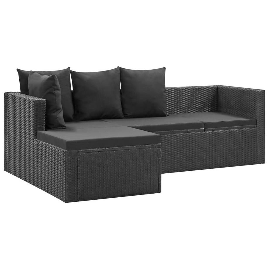 VidaXL Gartenmöbel-set poly-rattan  