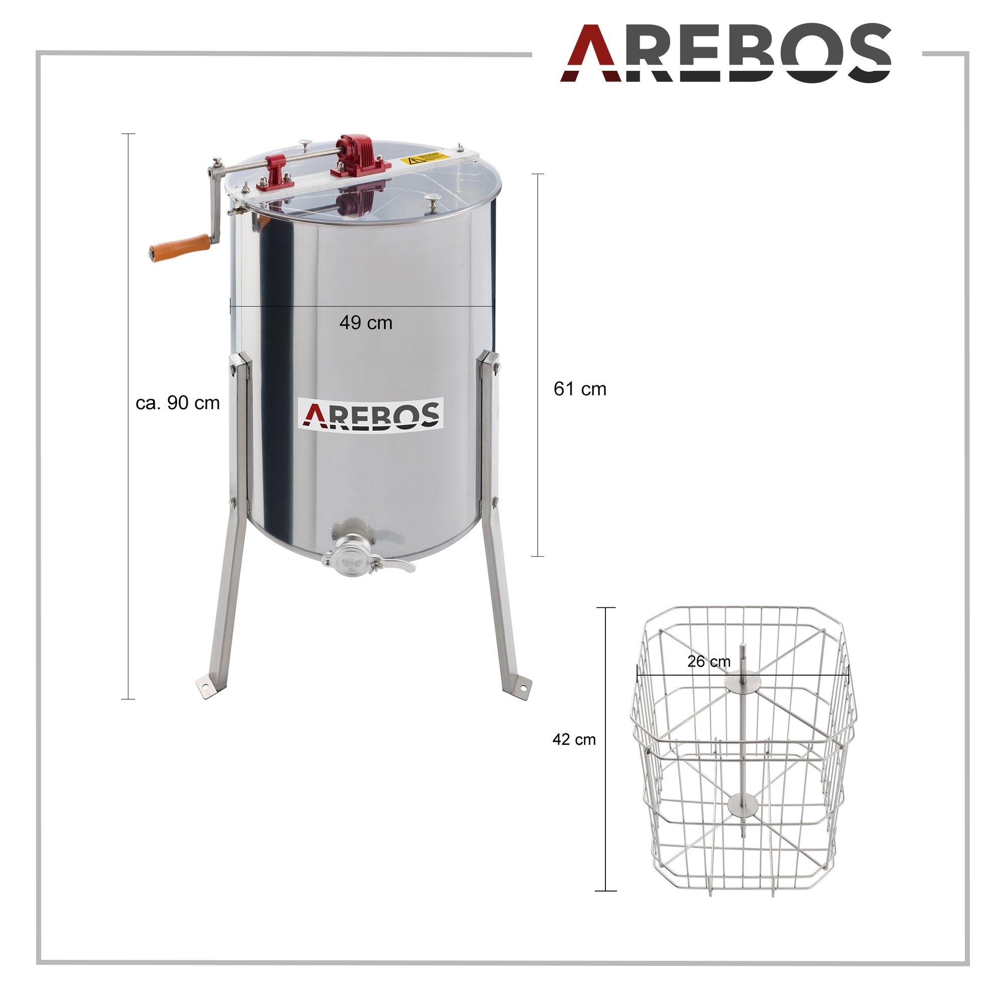 Arebos  Smelatore ECO 4 favi 