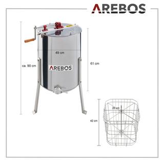 Arebos  Extracteur de miel ECO 4 cadres 