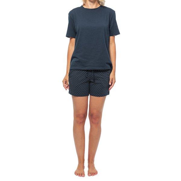 Image of Organic Cotton - Schlafanzug Unisex Marine S