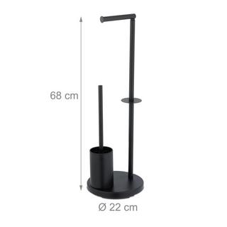 Northix Toilettengarnitur mit Papierhalter  