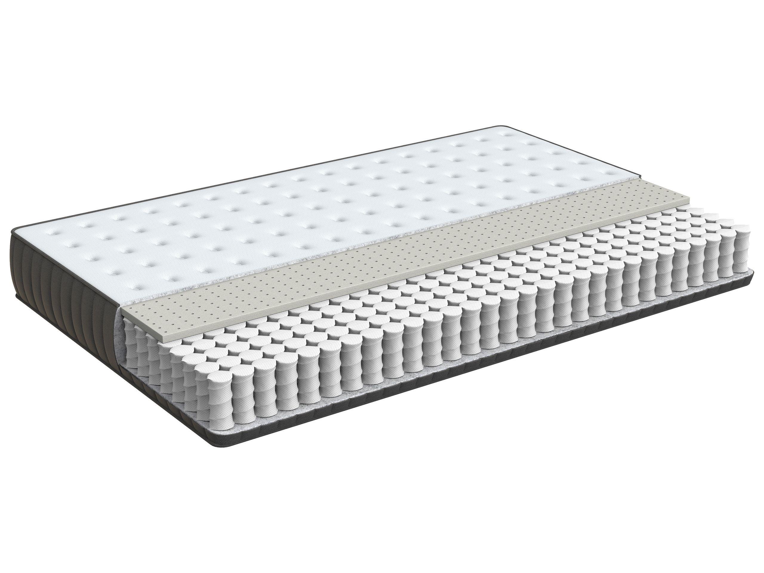 Beliani Materasso a molle insacchettate in lattice en Molle insacchettate DREAM  