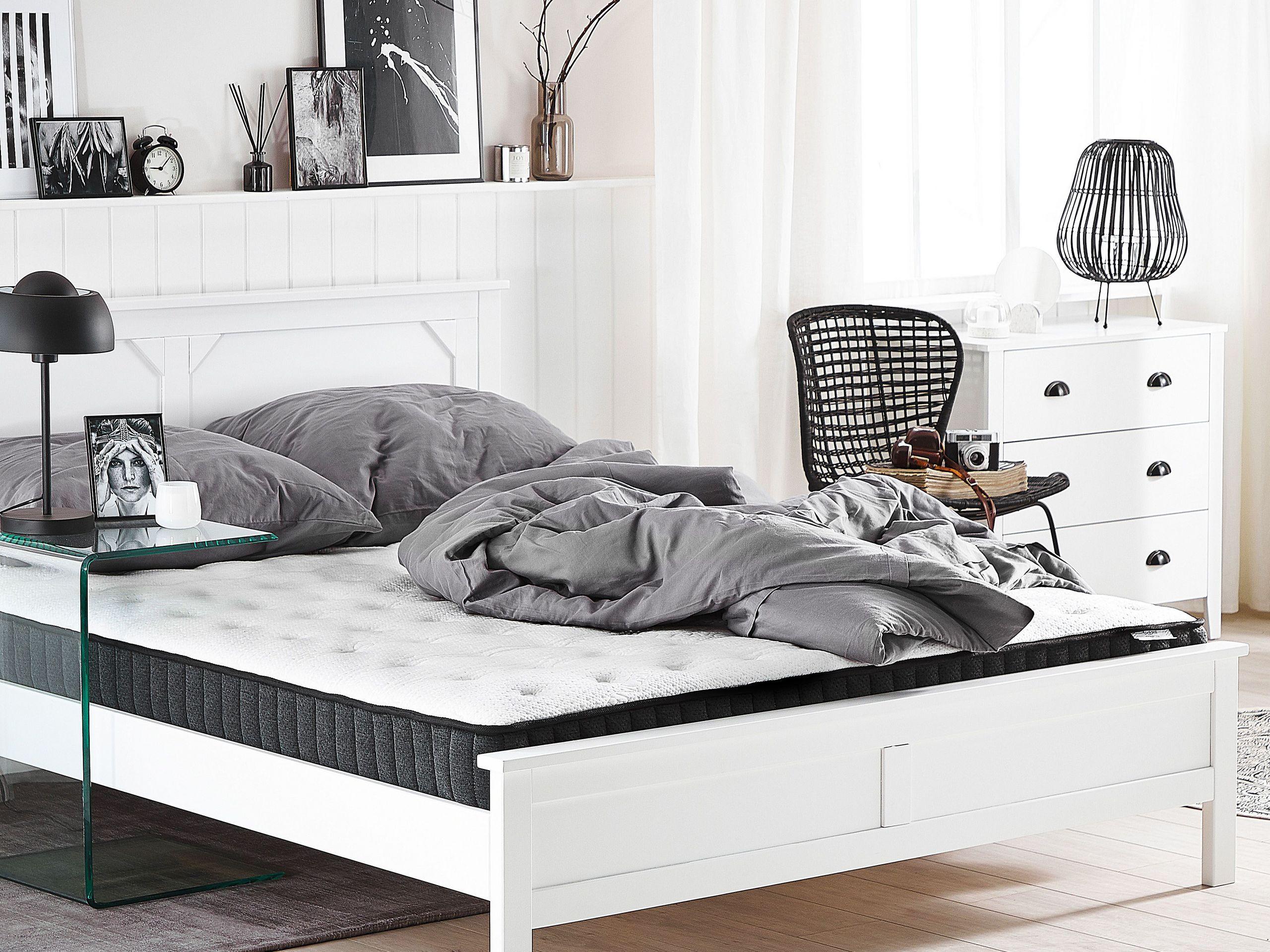 Beliani Materasso a molle insacchettate in lattice en Molle insacchettate DREAM  