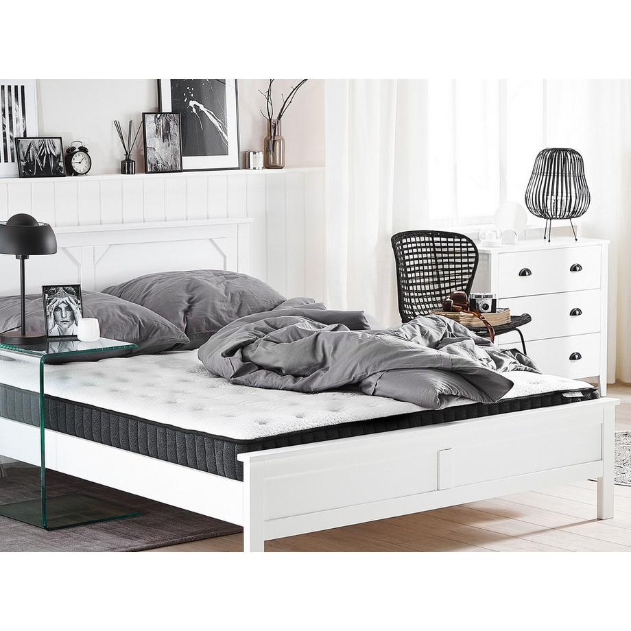 Beliani Latex-Taschenfederkernmatratze aus Taschenfedern DREAM  