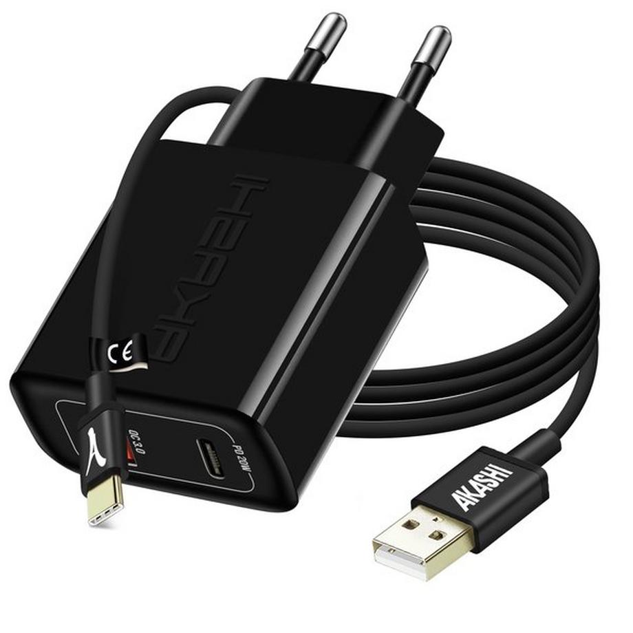 Chargeur USB / USB-C 20W 3.0 Câble USB-C