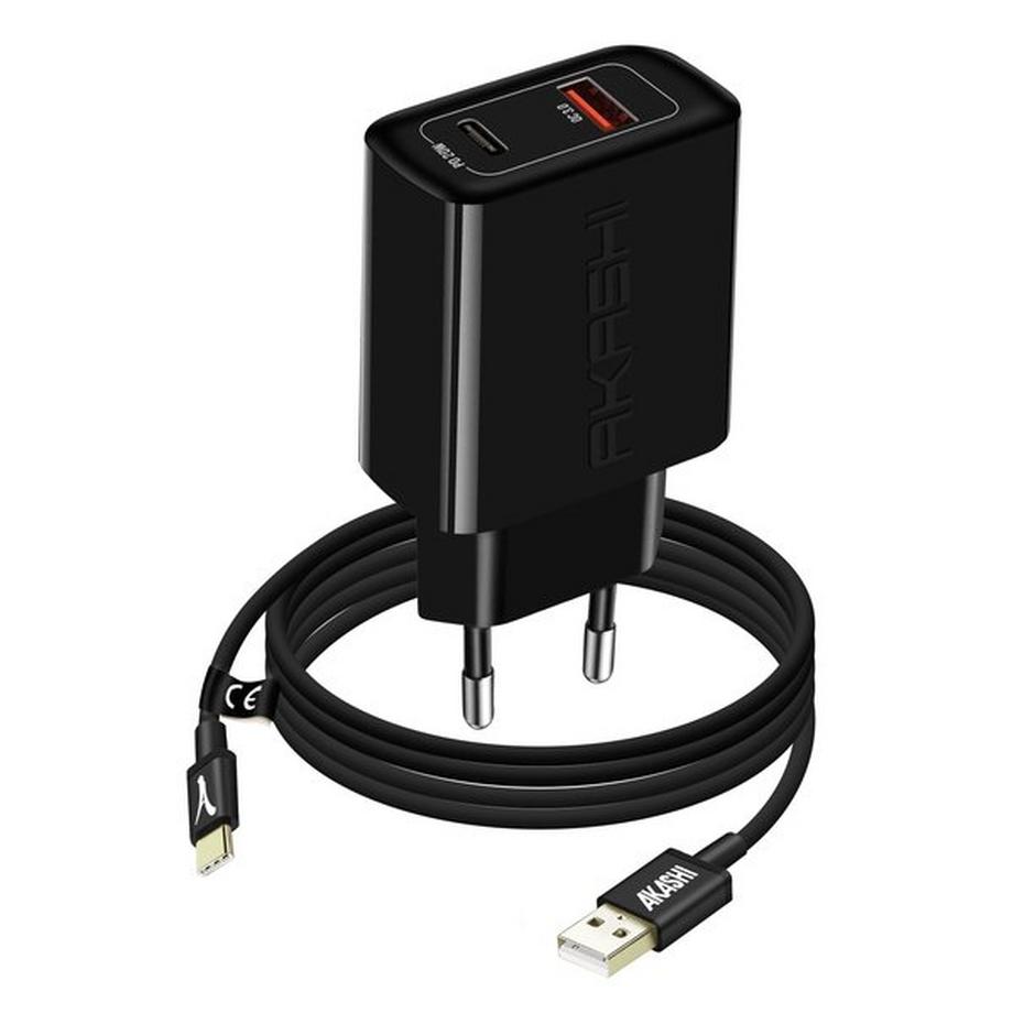 Akashi  20W Netzteil + USB-C Kabel 