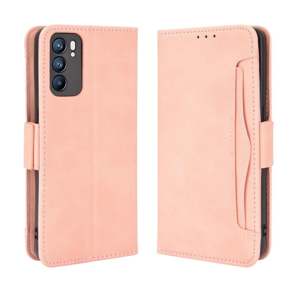 Cover-Discount  OPPO Reno6 - Etui Mit Vielen Kartenfächer 