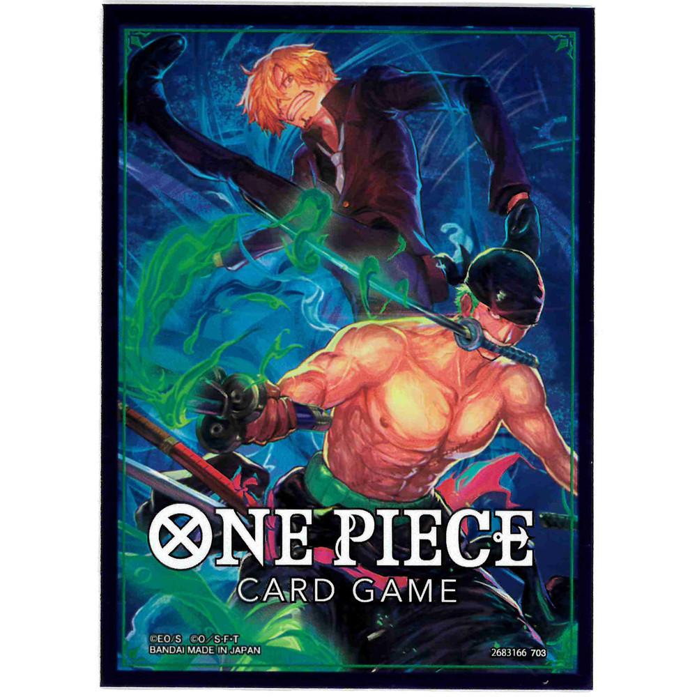 Image of One Piece Card Game - Official Sleeves Set No. 5 - Zorro & Sanji (70 Sleeves)