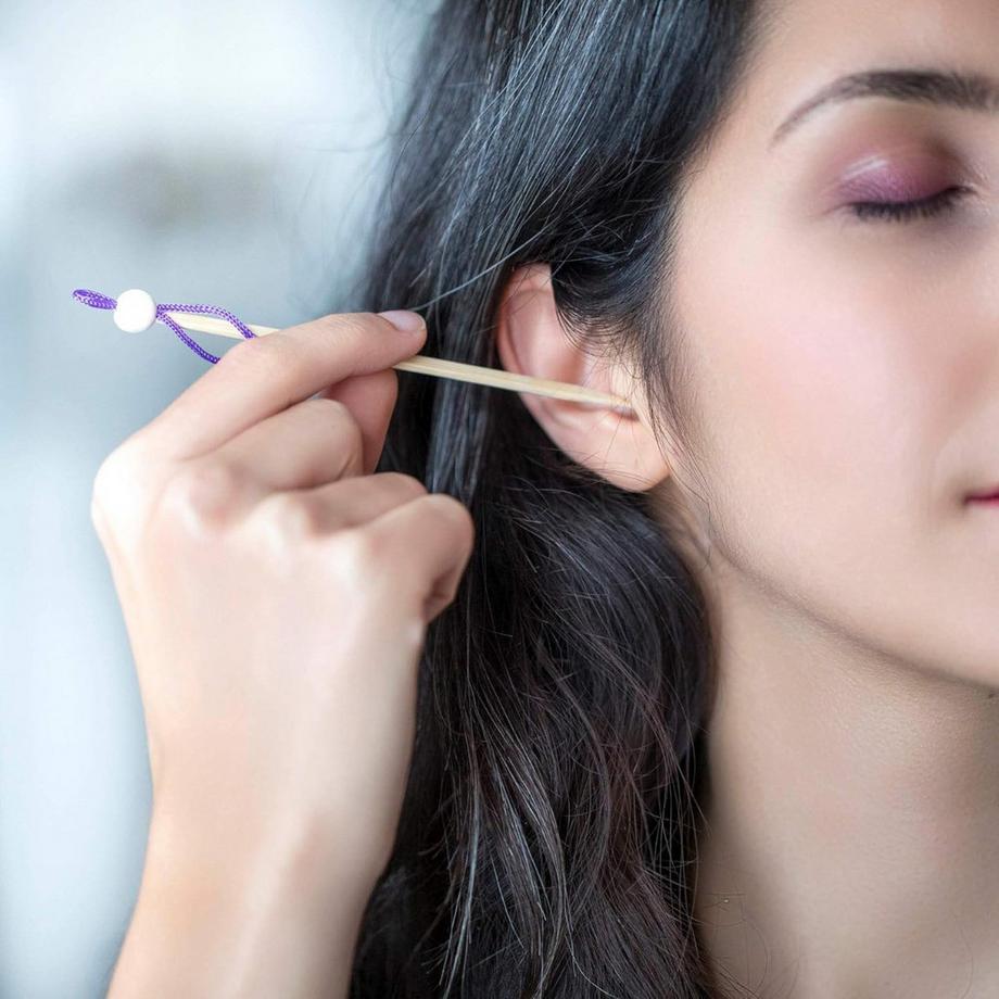 Orinko  Zero Waste Set 4 japanische Ohrenreiniger 4 Bambus Zahnbürsten 