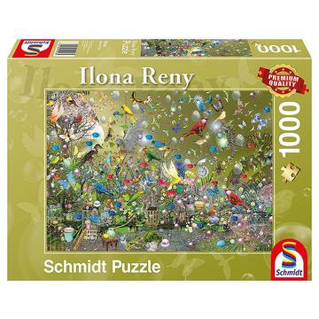 Puzzle Im Dschungel der Papageien (1000Teile)