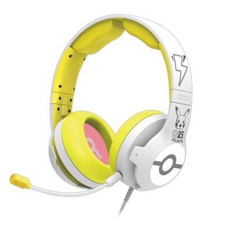 Hori  Gaming Headset Pikachu - Pop Auricolare Cablato A Padiglione Giocare Bianco, Giallo 
