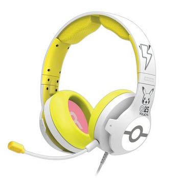 Gaming Headset Pikachu - Pop Casque Avec fil Arceau Jouer Blanc, Jaune